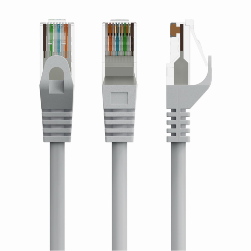 Gembird PP6U-CU-1.5M Cabo de Rede Cat.6/Cat.6A UTP 1.5M Cinza