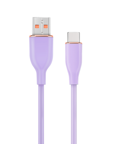 Cabo de dados e carregamento USB tipo C GEMBIRD,1,5 m,Violeta