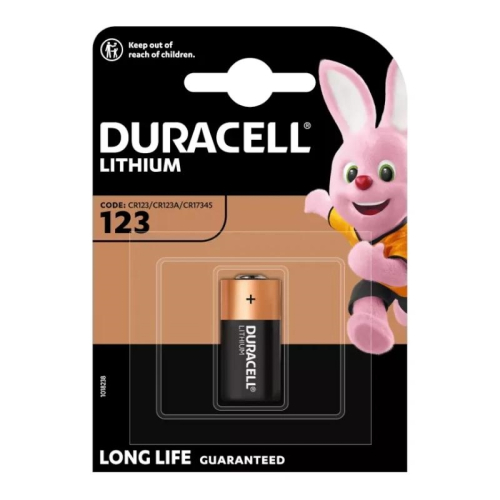 PILHA DURACEL.FOT.CR17345 -ULTRA123K1