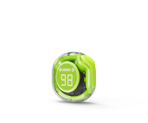 Auriculares Gembird Twst 01 G Transparentes Verde
