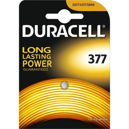 PILHA DURACEL.P | RELOGIO-SR66 -377K1