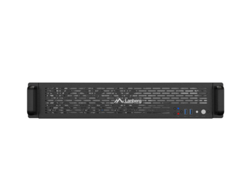 CAIXA SERVIDOR LANBERG ATX PARA RACK 19"2U 520/12 2XUSB 3.0,3XVENTILADORES