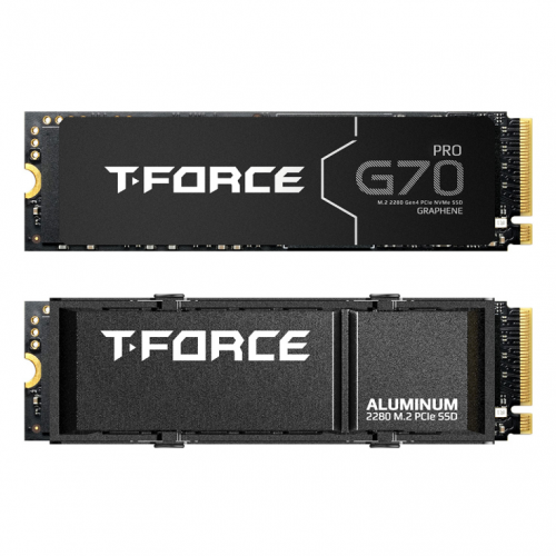 SSD TEAMGROUP T-FORCE GAMING M.2-2280 PCI-E GEN4X4 G70 PRO 2TB COM DIS. DE CALOR
