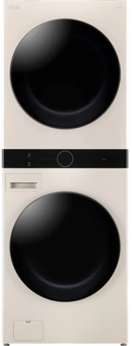 LG MAQUINA LAVAR 12KG E SECAR 10KG 1400RT AIDD STEAM BEGE (C