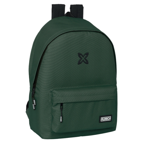 Safta Munich Basicos Mochila para Portatil 15.6"- Conector USB - 2 Compartimemtos - 31x44x18cm - Verde