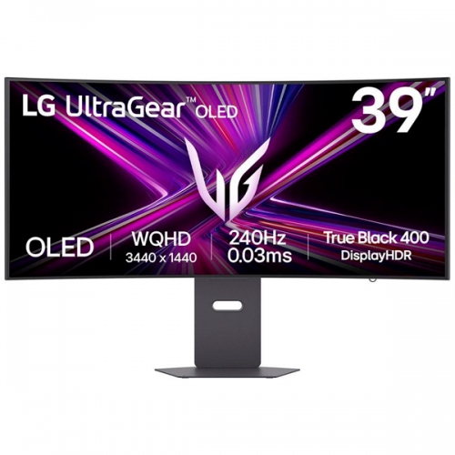 MONITOR LG OLED 39"WQHD CURVO 240HZ HDMI DP USB-C COLUNAS HAS 39GX900A