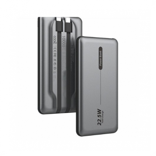Powerbank COOL 10000MAH PD 22.5W GREY