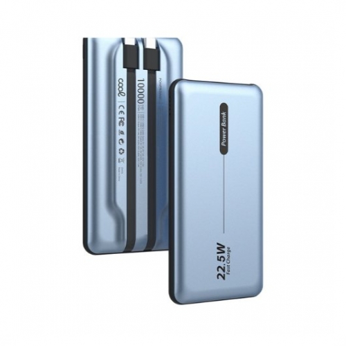 Powerbank COOL 10000MAH PD 22.5W BLUE