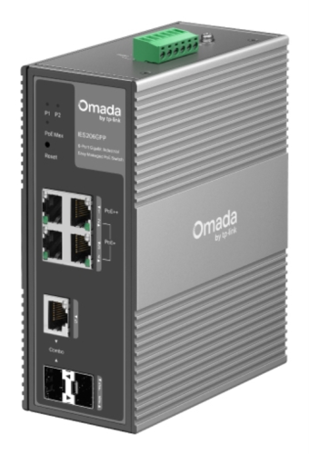 TP-LINK OMADA SWITCH INDUSTRIAL 8 PORTAS MANAGED