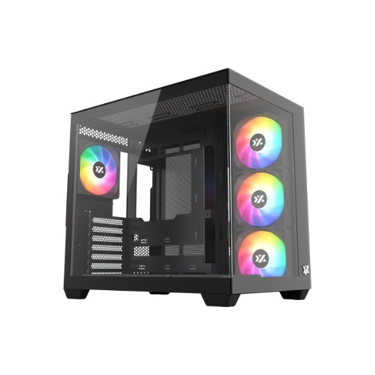 Caixa ATX XYZ TESSERACT X Preto