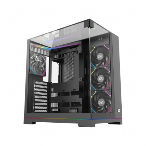 CAIXA ATX XYZ TESSERACT A-RGB BLACK