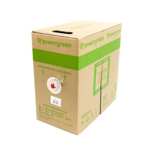 BOBINE DE CABO PEPEGREEN CAT6 100M EXTERIOR