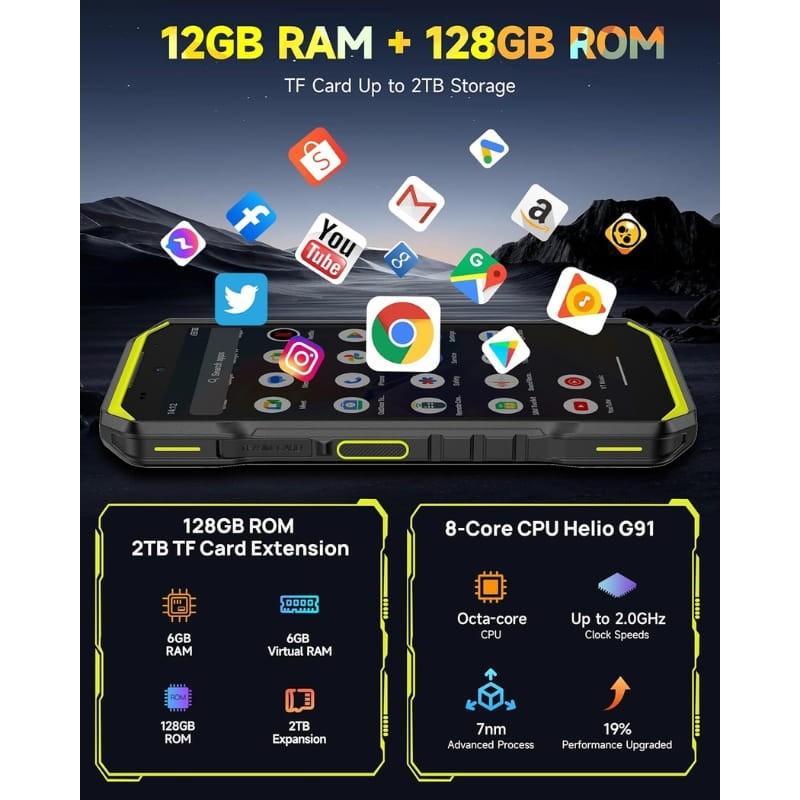 Ulefone Armor X32 6GB/128GB 4G Future Black