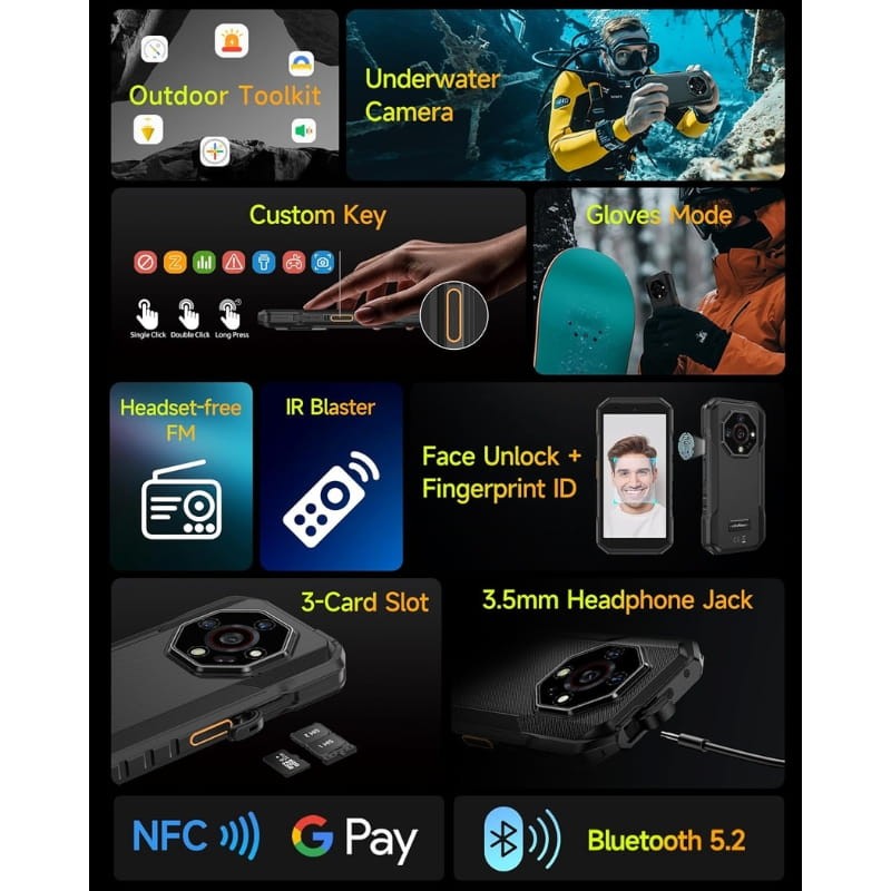 Ulefone Armor X32 6GB/128GB 4G Future Black