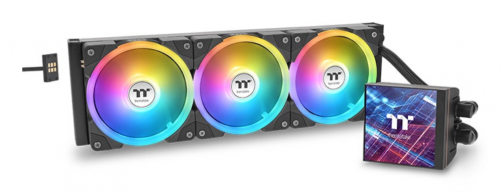WATER COOLER CPU THERMALTAKE MAGFLOE 420 ARGB 3X140MM BLACK