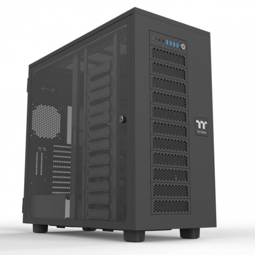 CAIXA ATX THERMALTAKE AX700 USB 3.2 TYPE C X 1 USB 3.0 X 4 BLACK