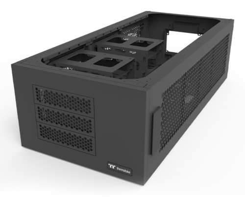 PEDESTAL DE ACESSÓRIOS DE EXPANSÃO THERMALTAKE AX100 COMPATÍVEL COM CAIXA AX700 PRETO