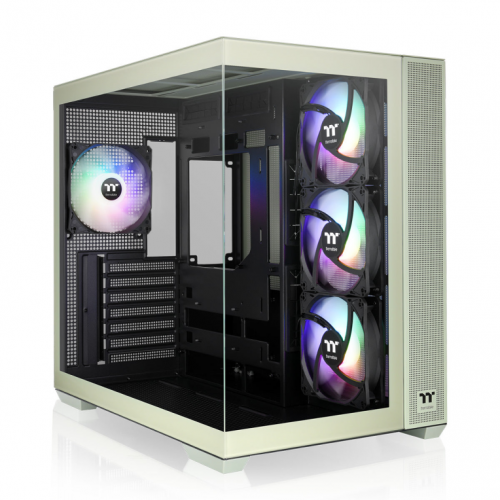 CAIXA ATX THERMALTAKE VIEW 380 USB CX1 2XVENT120MM ARGB GREEN