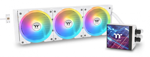 WATER COOLER CPU THERMALTAKE MAGFLOE 360 ARGB 3X120MM BRANCO SNOW
