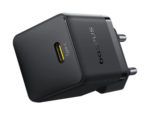 Carregador Baseus Palm Fast Charger 1C 30W Eu Cluster Black