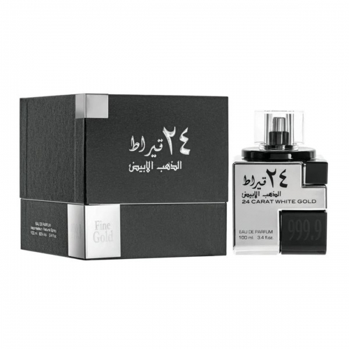 Lattafa 24 Carat White Gold Eau de Parfum 100ml