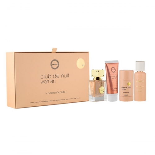 Armaf Club Denuit Woman Eau De Parfum 55ml + Spray Hair Mist 55ml + Desodorizante Stick 75ml + Creme Das Mãos 50ml