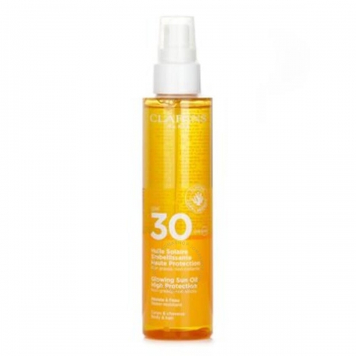 CLARINS GLOWING ACEITE SOLAR SPF30 150ML VAPORIZADOR