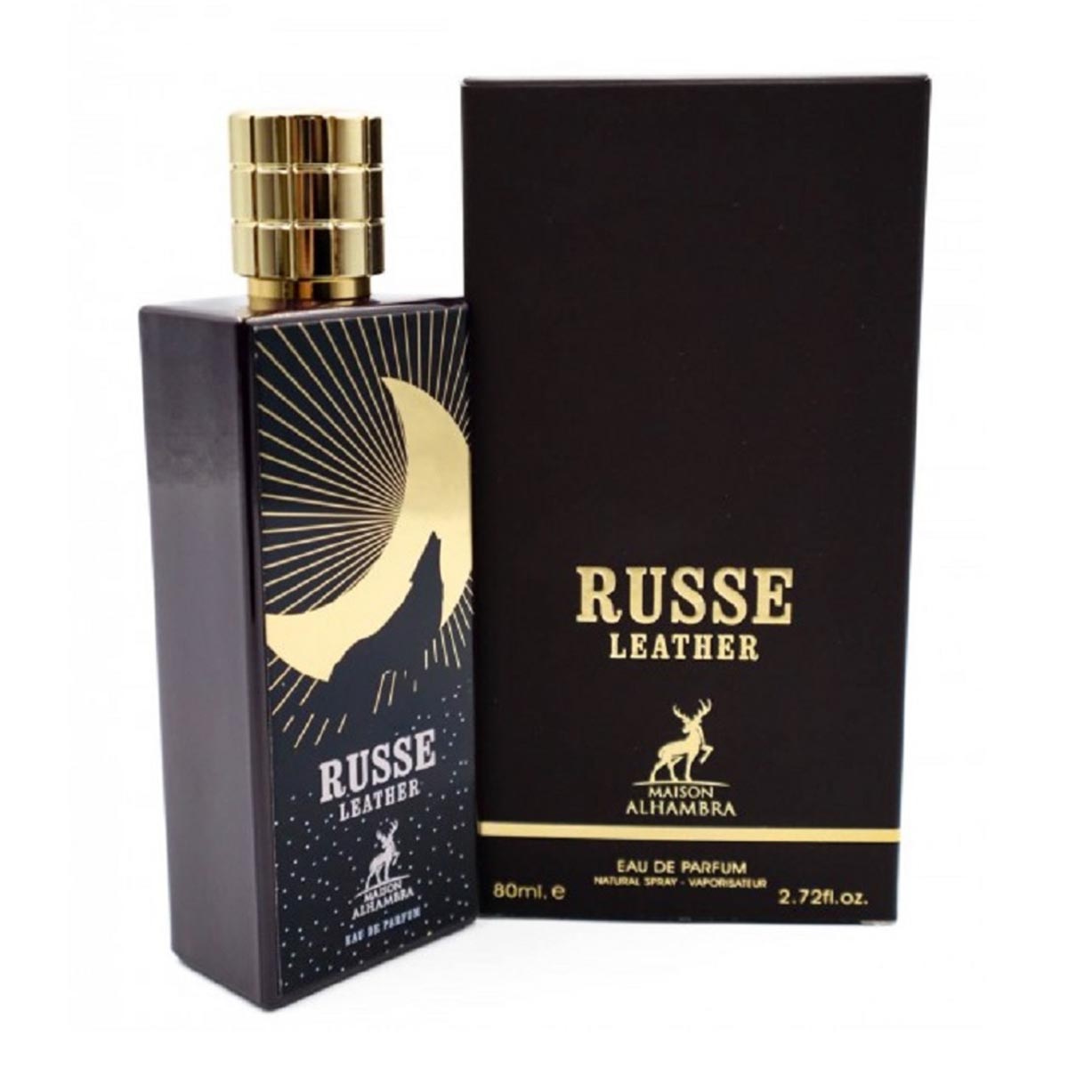 MAISON ALHAMBRA RUSSE LEATHER EAU DE PARFUM 80ML