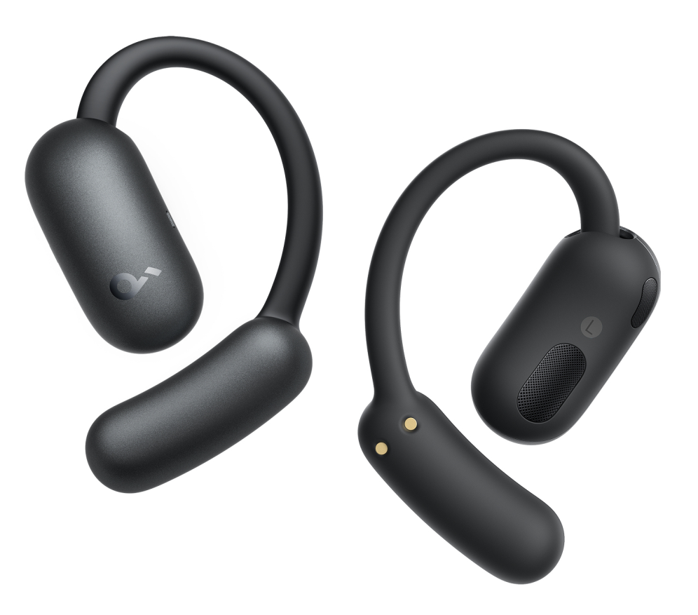 Soundcore AeroFit 2 Open-Ear Wireless Earbuds Bluetooth 5.4 Black (A3874G11)