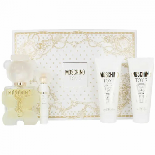 Moschino Toy 2 Eau De Parfum Spray 100ml Set 4 Peças