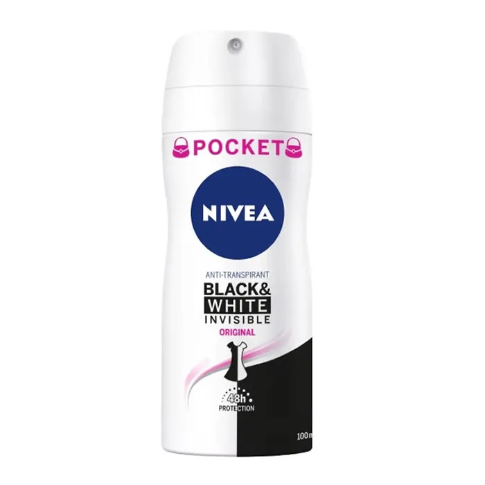 Nivea Black &White Invisible Original Desodorizante Vapor 100ml