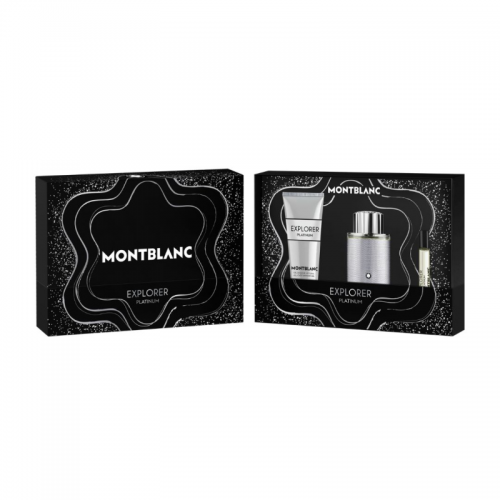 Montblanc Platinum Eau de Parfum 100 ml + 7,5 ml + Gel de Duche 100 ml