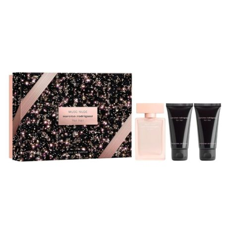 Set Narciso Rodriguez Musc Nude Eau de Parfum 50ml Body 50ml Gel 50ml