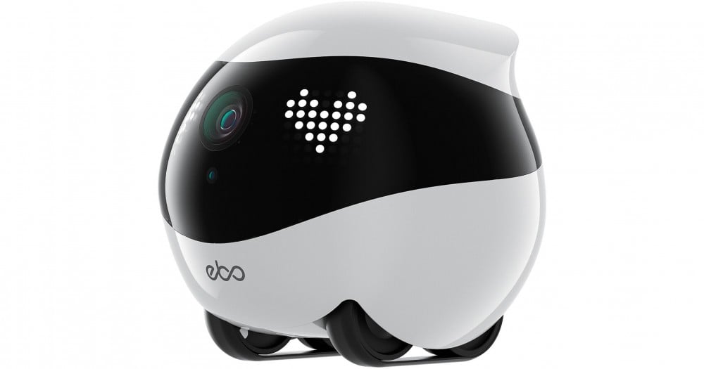 Robot Companhia Enabot Ebo Air 2 Branco
