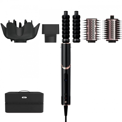 Shark FlexStyle Escova modeladora de cabelo com 5 cabeças - Preto