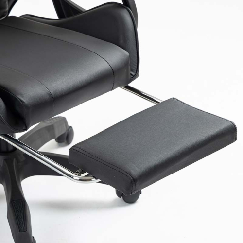 Cadeira PowerGaming 7 PONTOS DE MASSAGEM E APOIO PARA OS PÉS Preto