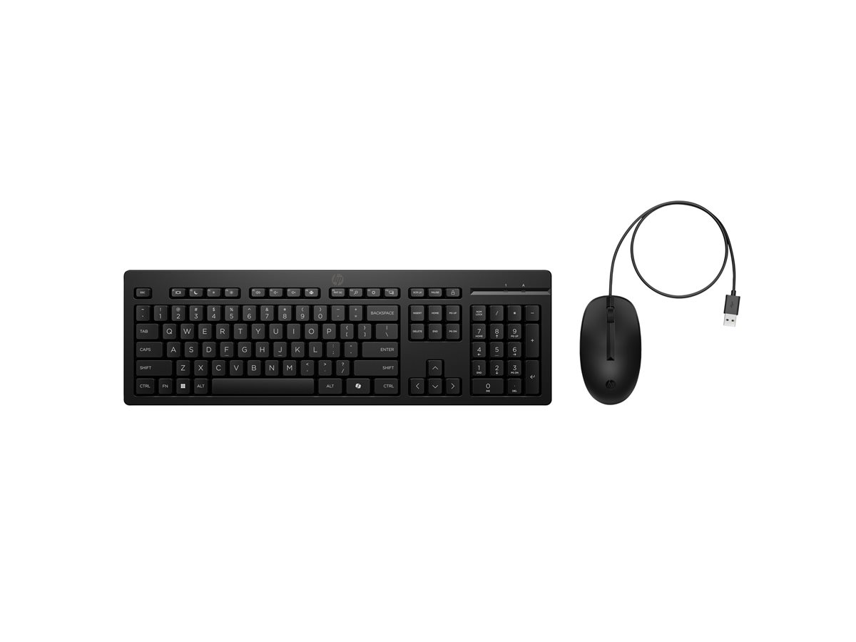 HP 225 Wired Mouse and KB G2 Portugal - Portuguese localization