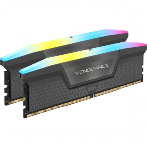 Memória Corsair Vengeance DDR5 64 GB 2x32 GB PC6000 RGB - Preta