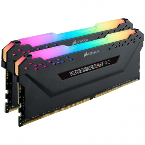 Memória Corsair Vengeance DDR4 32GB 2x16GB PC3600 RGB PRO - Preta
