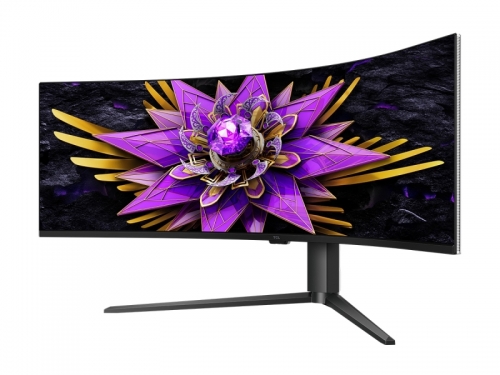 MONITOR TCL 57R94 57"CURVO MiniLED 32:9 - Dual 4K 7680x2160 - 120Hz - Resposta de 1ms - Vesa 100x100 - Branco