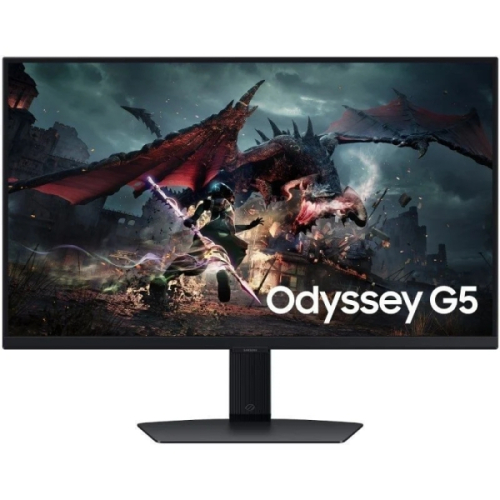 MONITOR SAMSUNG ODYSSEY G5 G50D MONITOR 27"IPS QHD 180Hz FreeSync - 1ms - Regulavel em Altura,Giratorio e Inclinavel - HDMI,DisplayPort - VESA 100