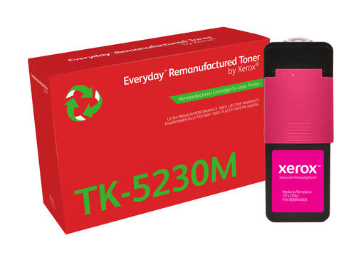 Xerox Everyday Kyocera TK5220/TK5230 Magenta Toner Remanufacturado - Substitui 1T02R9BNL1/1T02R9BNL0/TK5220M/TK5230M