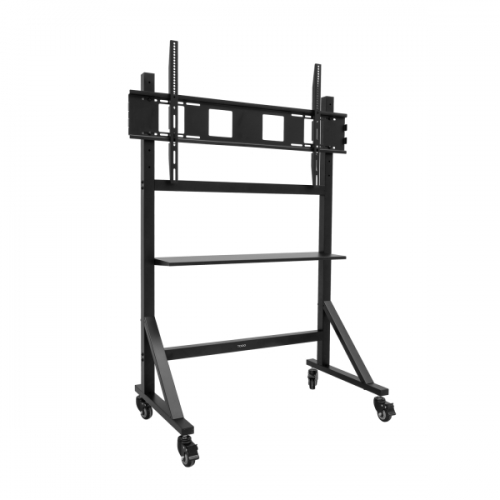 Suporte de chão Tooq Optimus para monitores/TVs interativos de 60 a 105"Preto