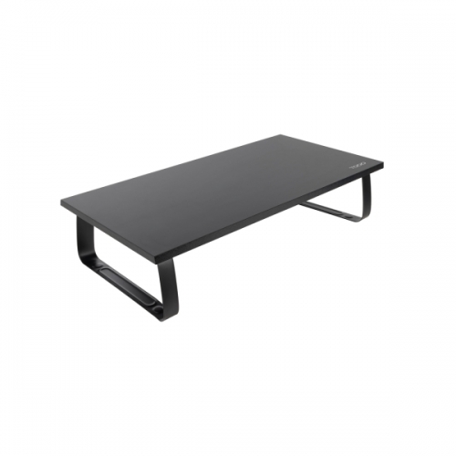 Suporte para monitor ou portátil Tooq TQMR111 - Madeira - Peso máximo 20 kg - Preto