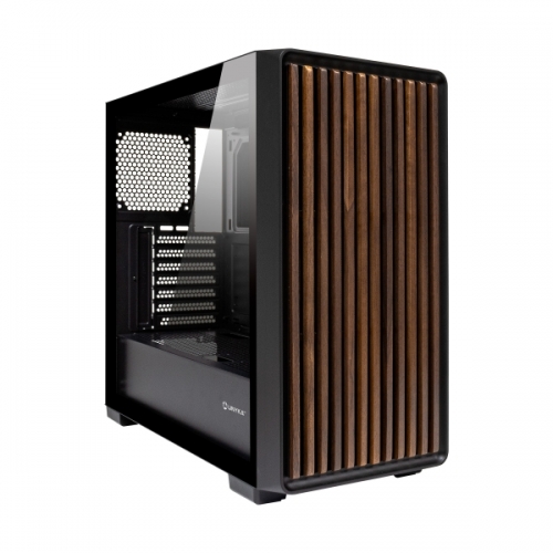 UNYKA GAMING CAIXA ATX REVELAT MADEIRA 2USB 3.0 1USB C BLACK