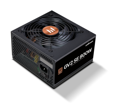 FONTE DE ALIMENTAÇÃO ZALMAN 800W 80+ BRONZE NEGRO ATX