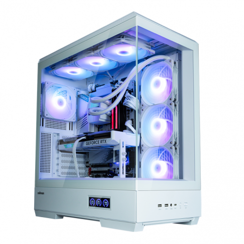 CAIXA ZALMAN P50 DS ATX 4 XVENT 120MM ARGB 2XUSB 3.0 BRANCO