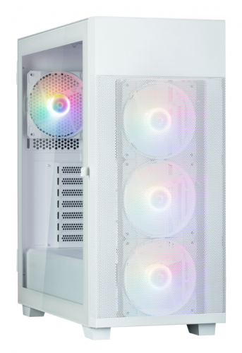 CAIXA ZALMAN S5 NEO ATX 4 XVENT 120MM ARGB 2XUSB 3.0 BRANCO