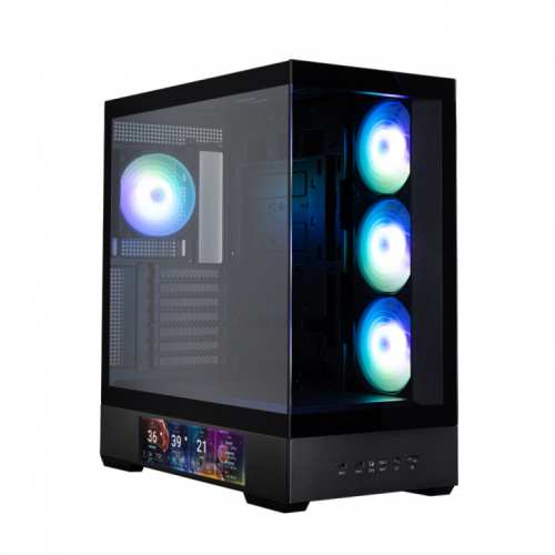 CAIXA ZALMAN P40 DS ATX 4 XVENT 120MM ARGB 2XUSB 3.0 PRETO