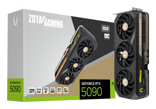 PLACA GRAFICA ZOTAC RTX 5090 SOLID OC 32GB GDDR7